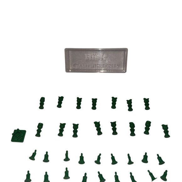 New Open Hasbro Risk Game of Thrones Board Game Tyrell Army Pieces Parts - Picture 2 of 3